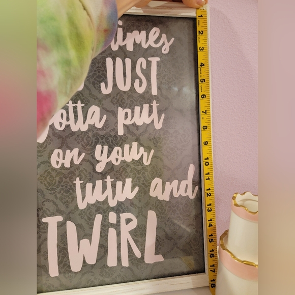 Inspirational Pink and Gray Wall Art - Picture 3 of 10